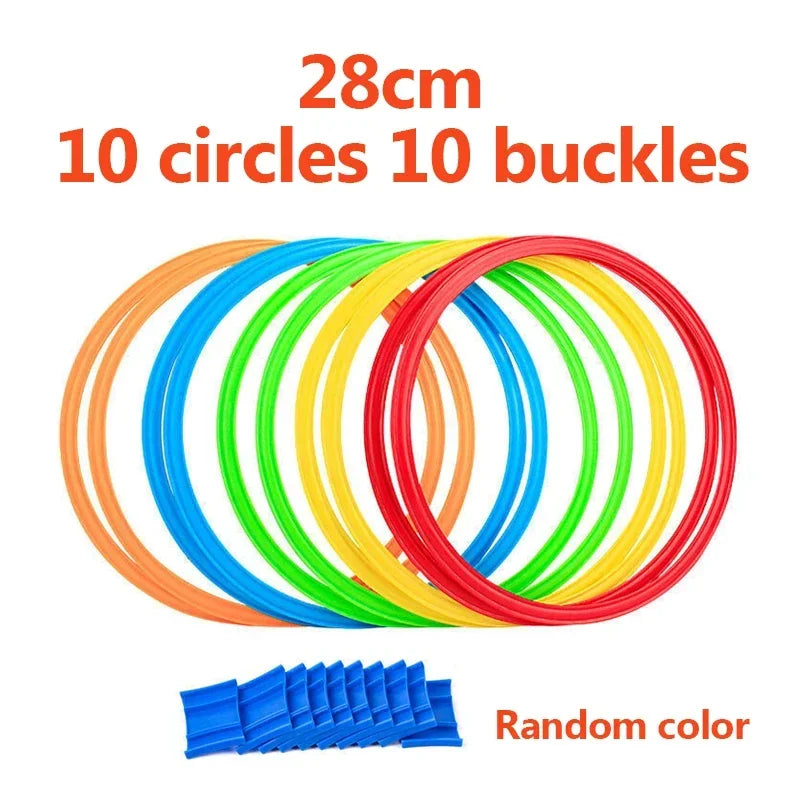 Set de Aros de Entrenamiento - 10 Aros con Conectores