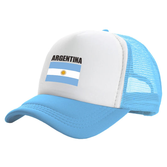 Gorra Trucker Argentina - Malla Fresca de Verano