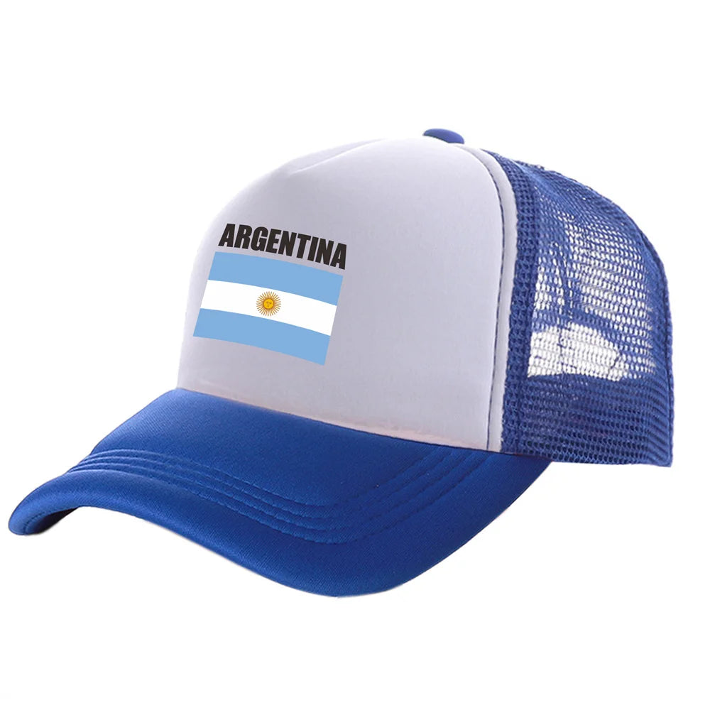 Gorra Trucker Argentina - Malla Fresca de Verano