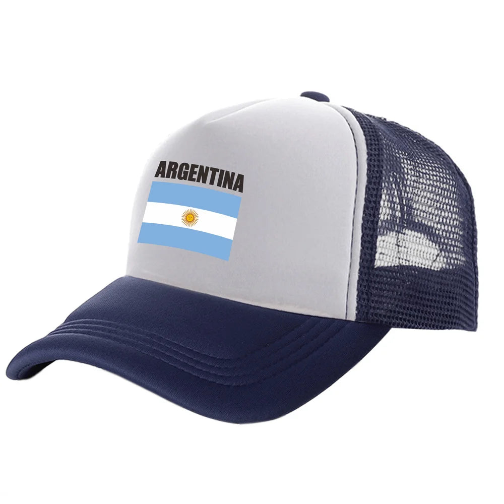 Gorra Trucker Argentina - Malla Fresca de Verano