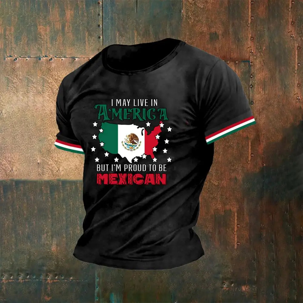 Camiseta México Águila Streetwear - Oversized