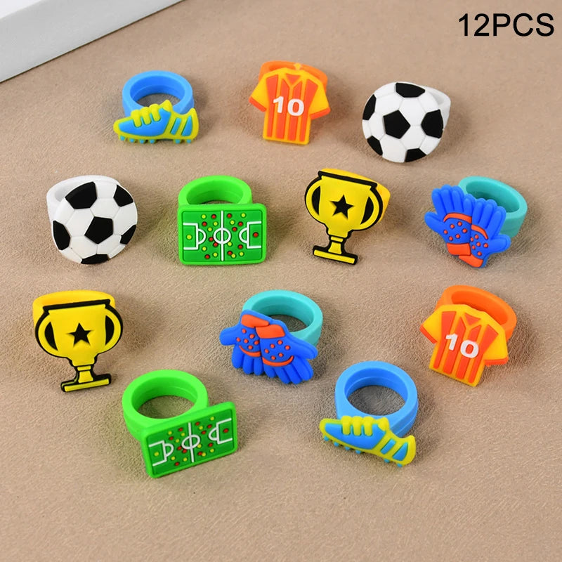 Set de Souvenirs de Fútbol para Fiestas - Pulseras, Llaveros y Juegos