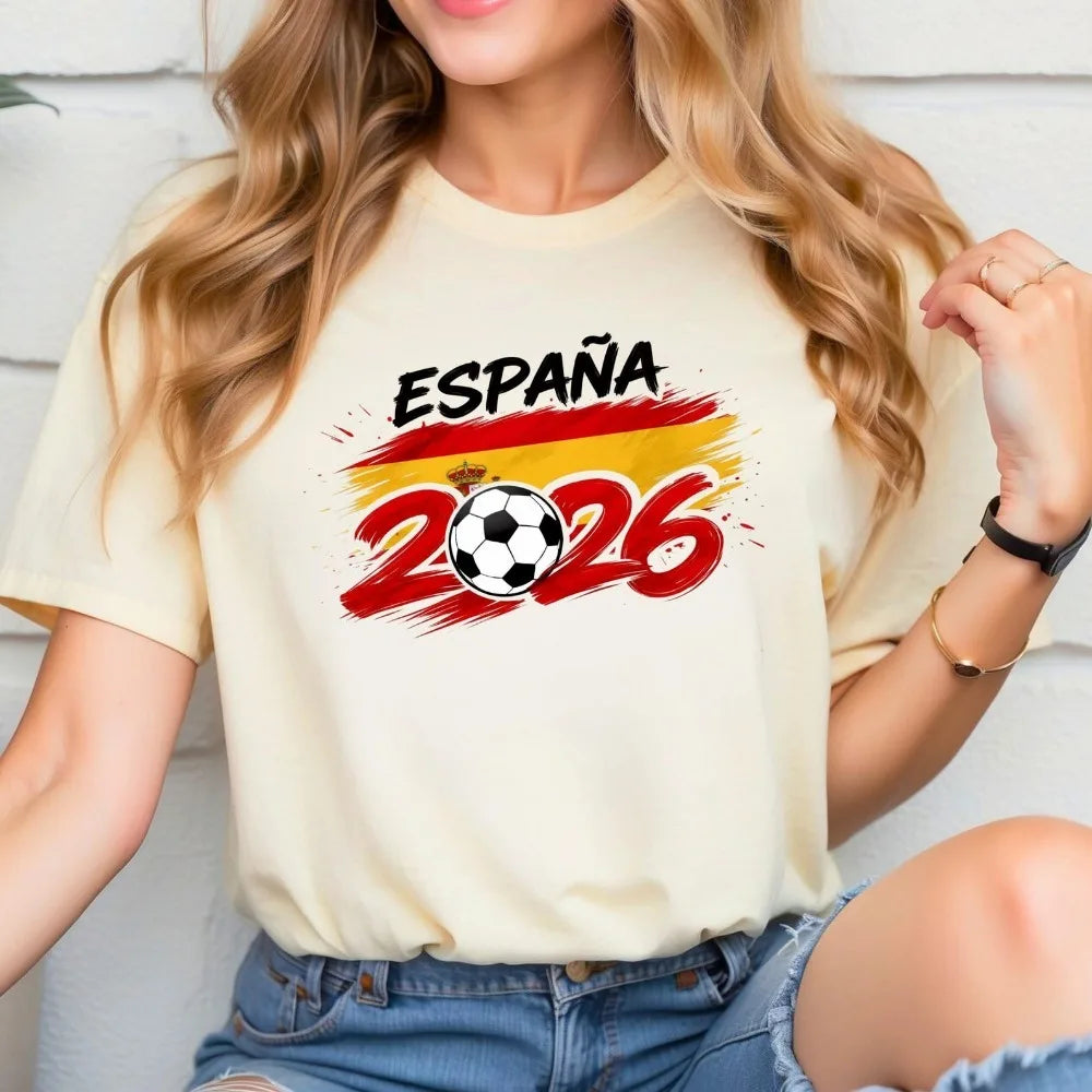 Camiseta España 2026 - Mundial, Fans Femenina