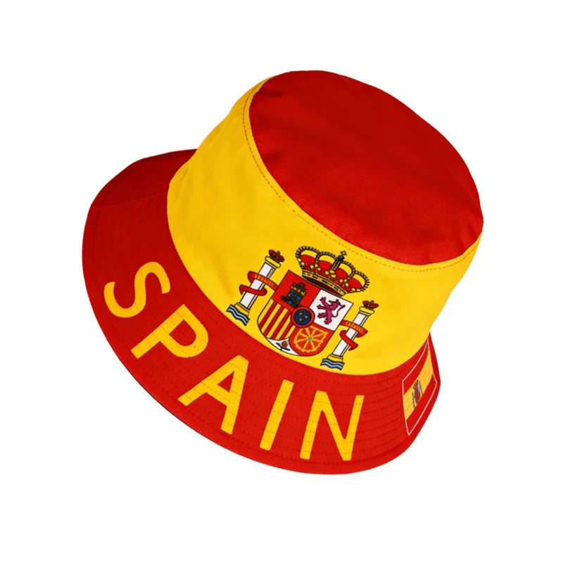 Gorra Pescador Banderas de Países - Multi-diseño Reversible