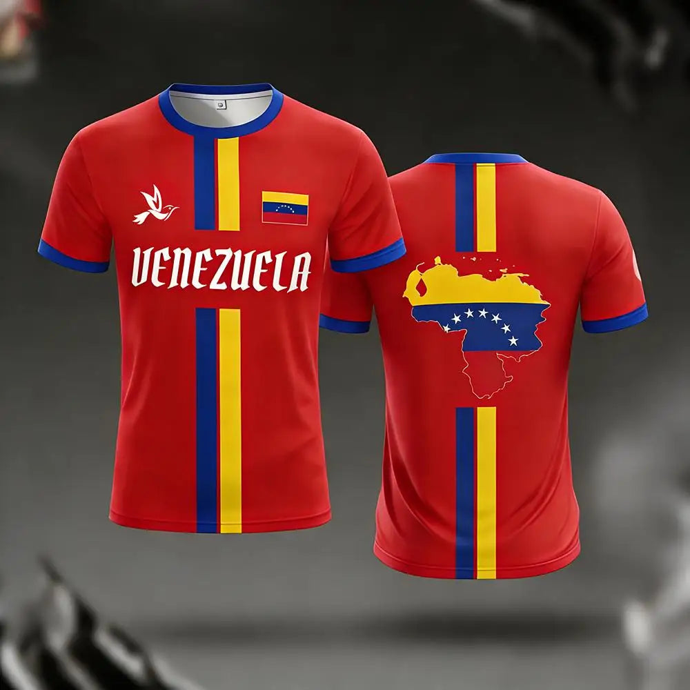 Camiseta Venezuela Bandera - Entrenamiento Deportivo