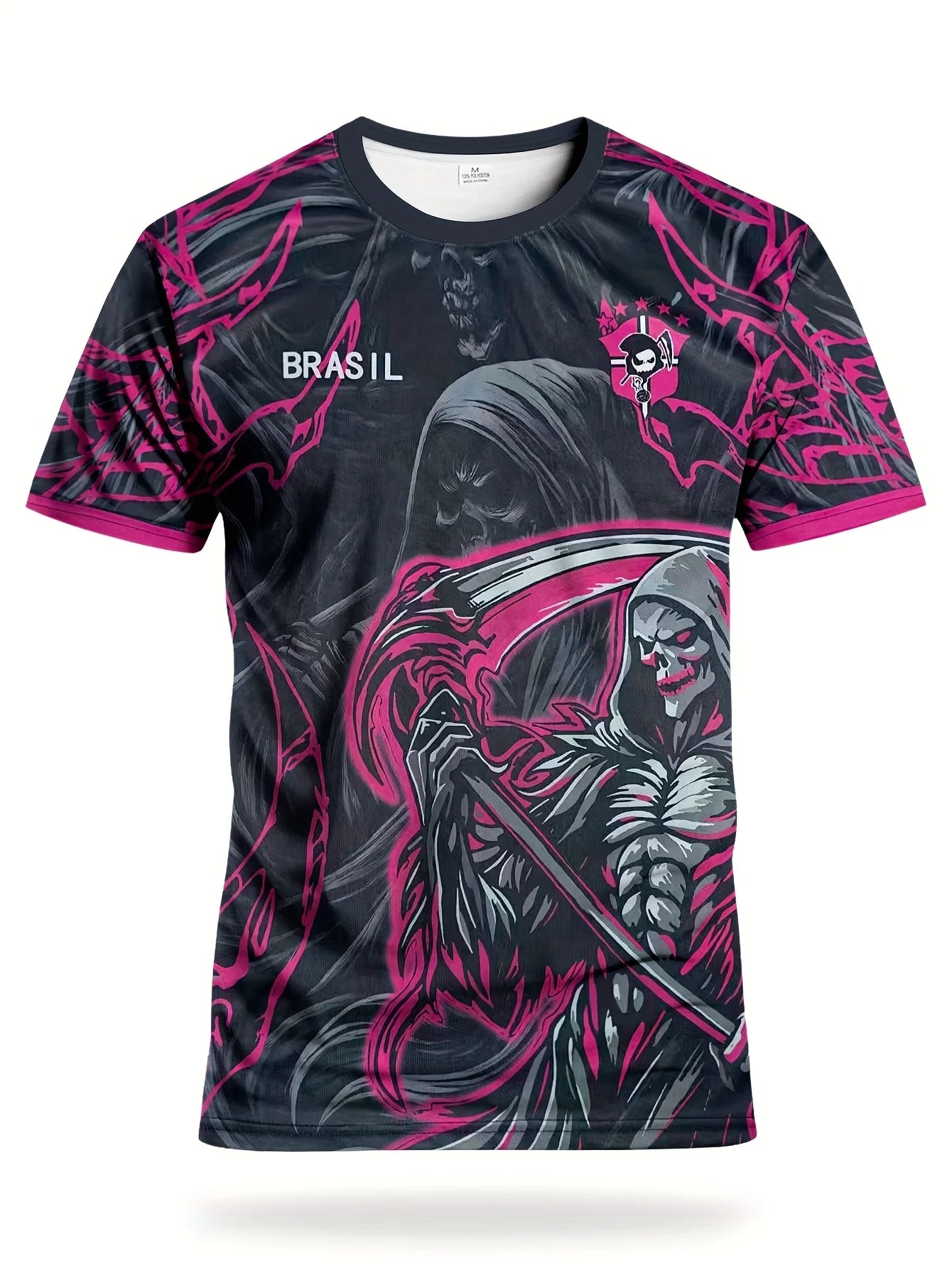 Camiseta Brasil - Deportiva, Hombres y Mujeres