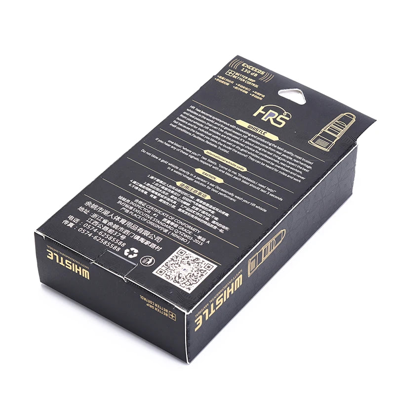 Silbato Profesional Dorado/Plateado - Árbitro
