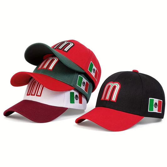 Gorra Bandera México - Hip Hop, 3 Colores