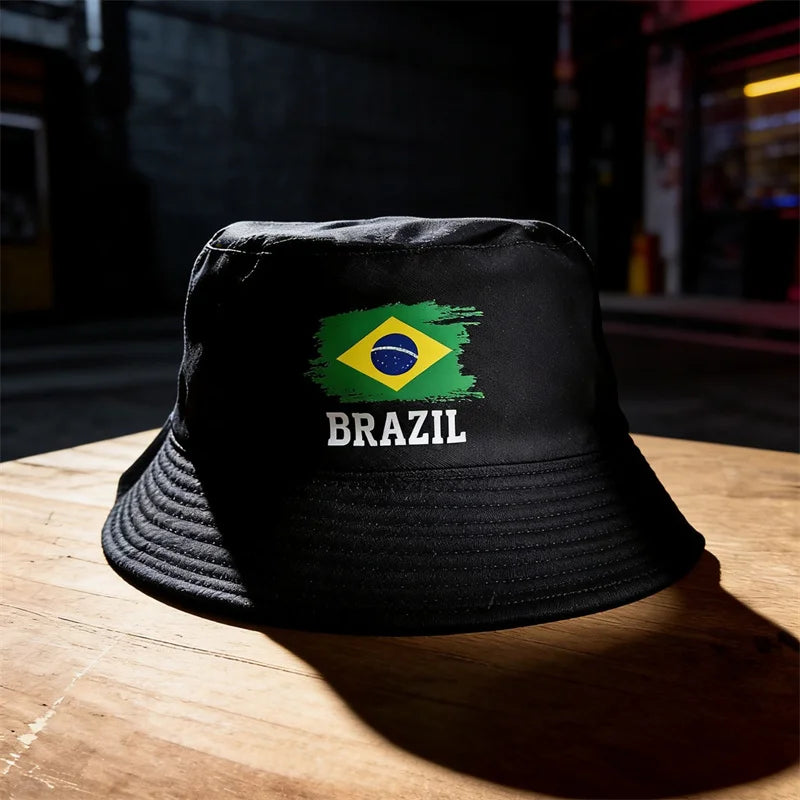 Gorra Pescador Banderas de Países - Multi-diseño Reversible