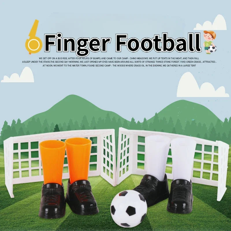 Juego de Fútbol de Dedos - Set con Dos Porterías