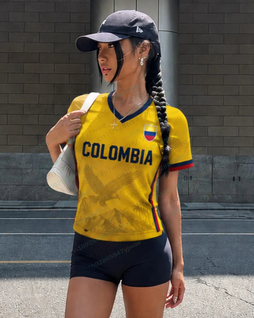 Camiseta Orgullo Colombiano - Día de Partido, Estilo Fútbol