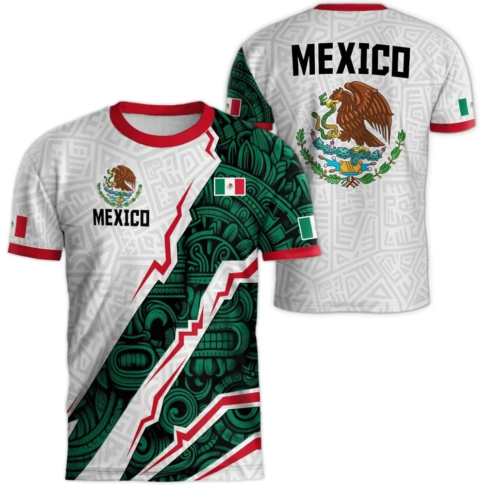 Camiseta México Águila Divertida - Casual Deportiva