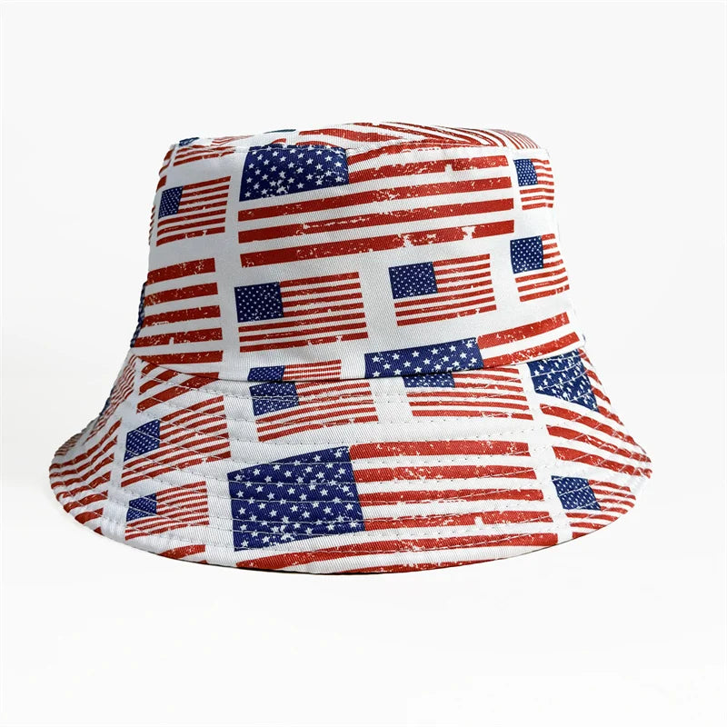 Gorra Pescador Banderas de Países - Multi-diseño Reversible