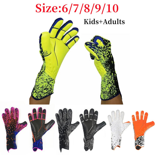 Guantes de Portero Profesionales - Látex Grueso para Niños y Adultos