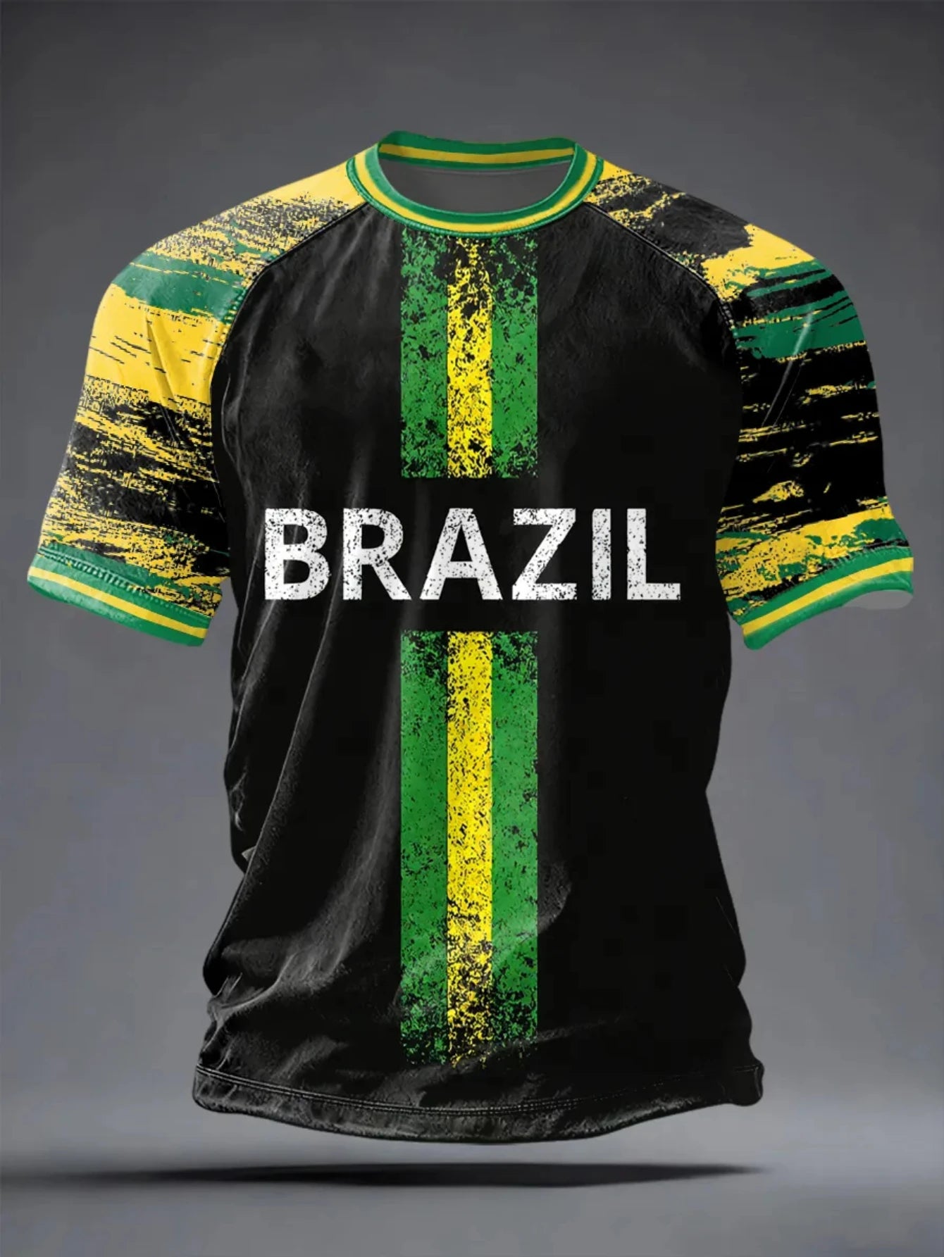 Camiseta Brasil - Deportiva, Hombres y Mujeres