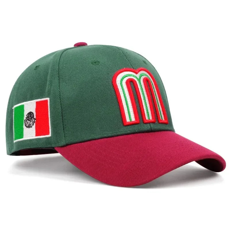 Gorra Bandera México - Hip Hop, 3 Colores