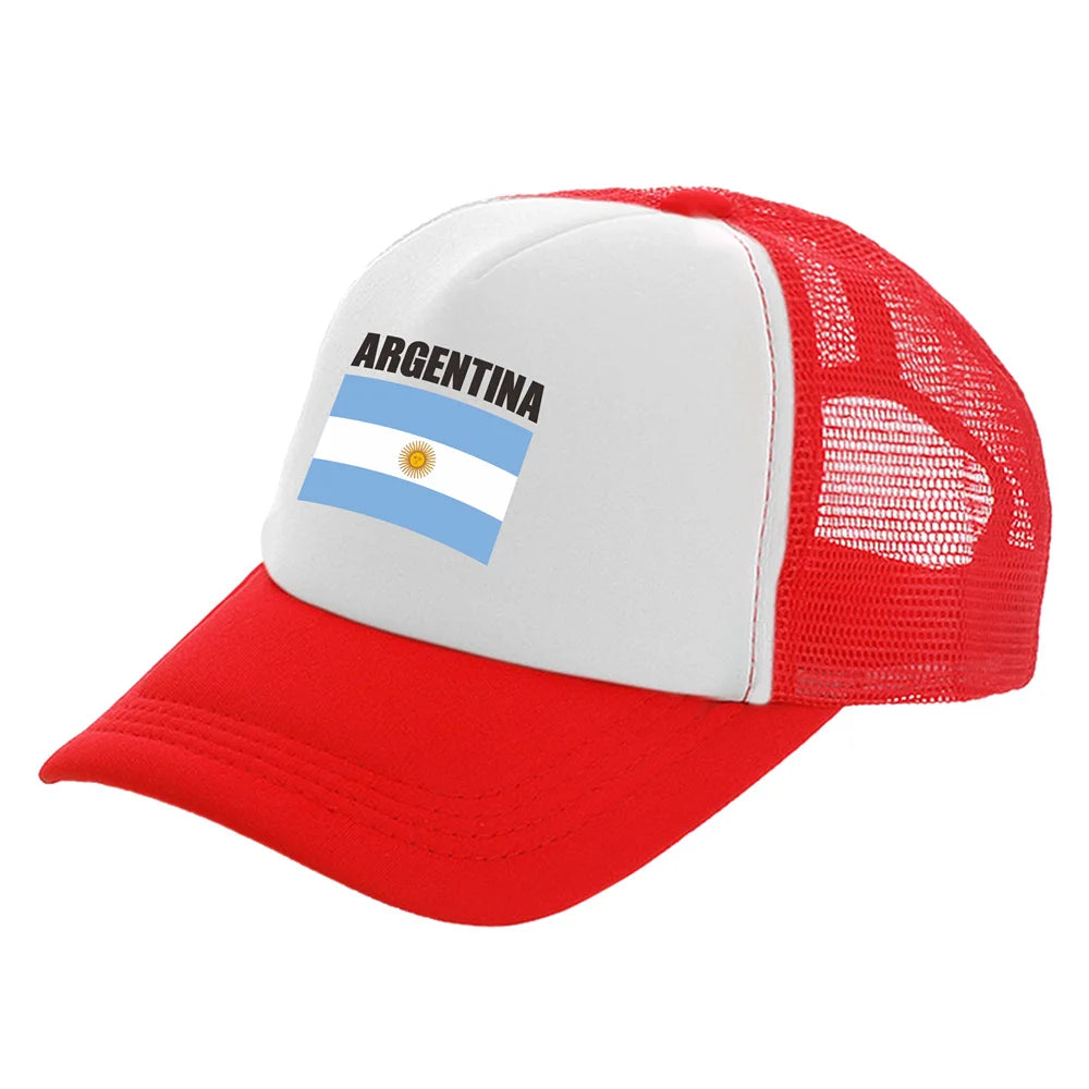 Gorra Trucker Argentina - Malla Fresca de Verano