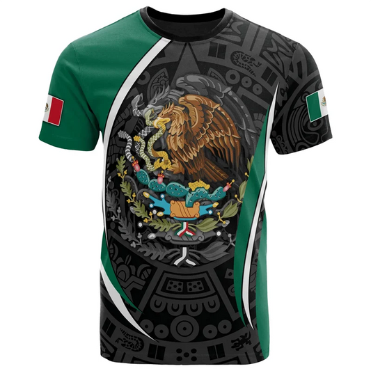 "Camiseta Águila Mexicana Oversized - Modelo 2"