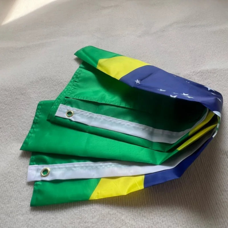Bandera de Brasil - Alta Calidad, Interior/Exterior