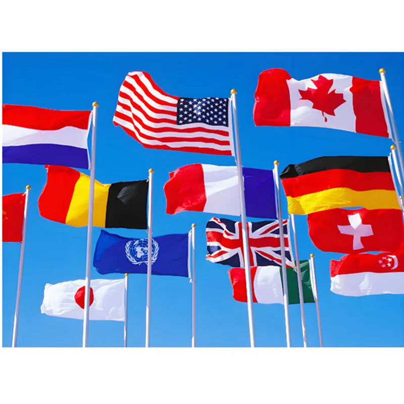 Bandera Nacional Personalizable - Elige tu País