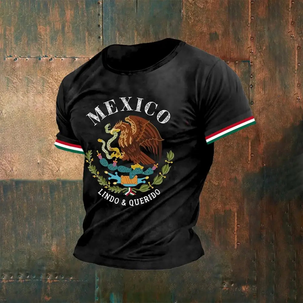 Camiseta México Águila Streetwear - Oversized