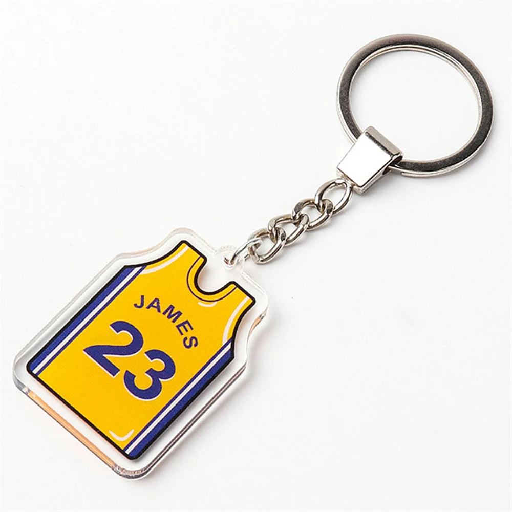 Llavero de Básquetbol - Diseño Jersey, Regalo de Graduación