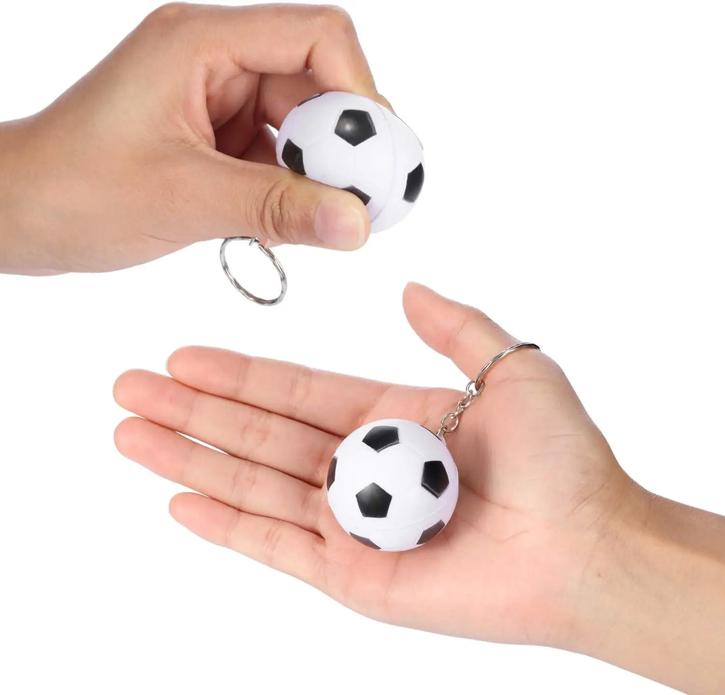 Set de Mini Llaveros de Fútbol - 12-24 Piezas