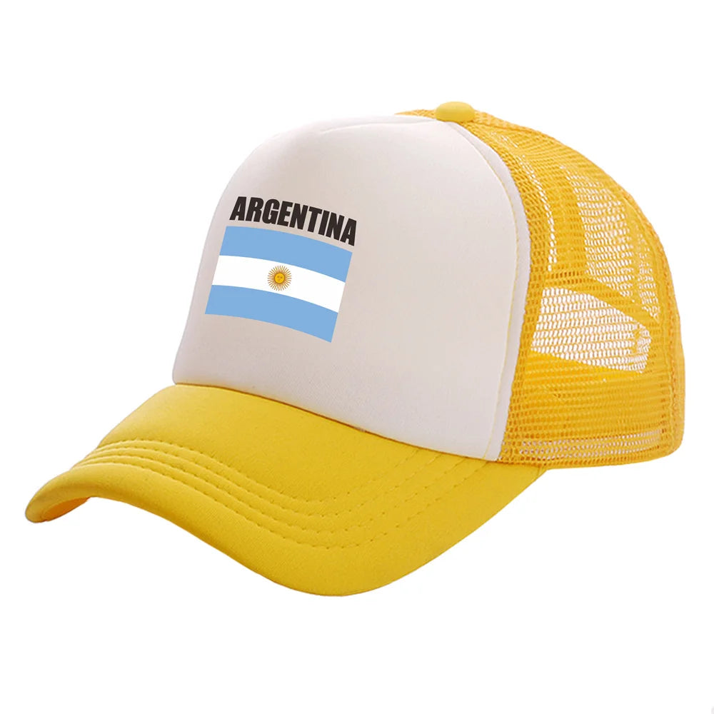 Gorra Trucker Argentina - Malla Fresca de Verano
