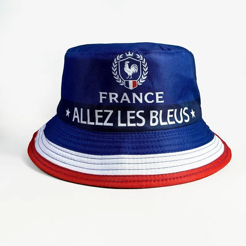 Gorra Pescador Banderas de Países - Multi-diseño Reversible