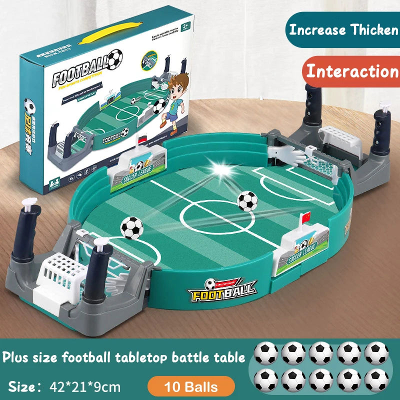 Mini Cancha de Fútbol de Mesa - Modelo 3, Juego Familiar