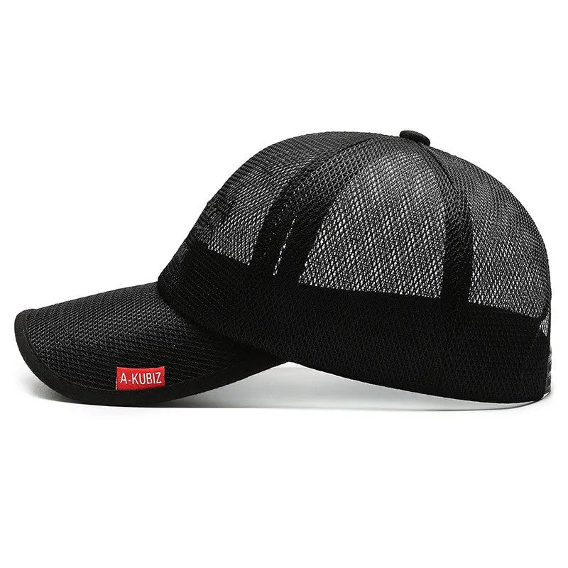 Gorra de Malla Bordada - Protección Solar Unisex