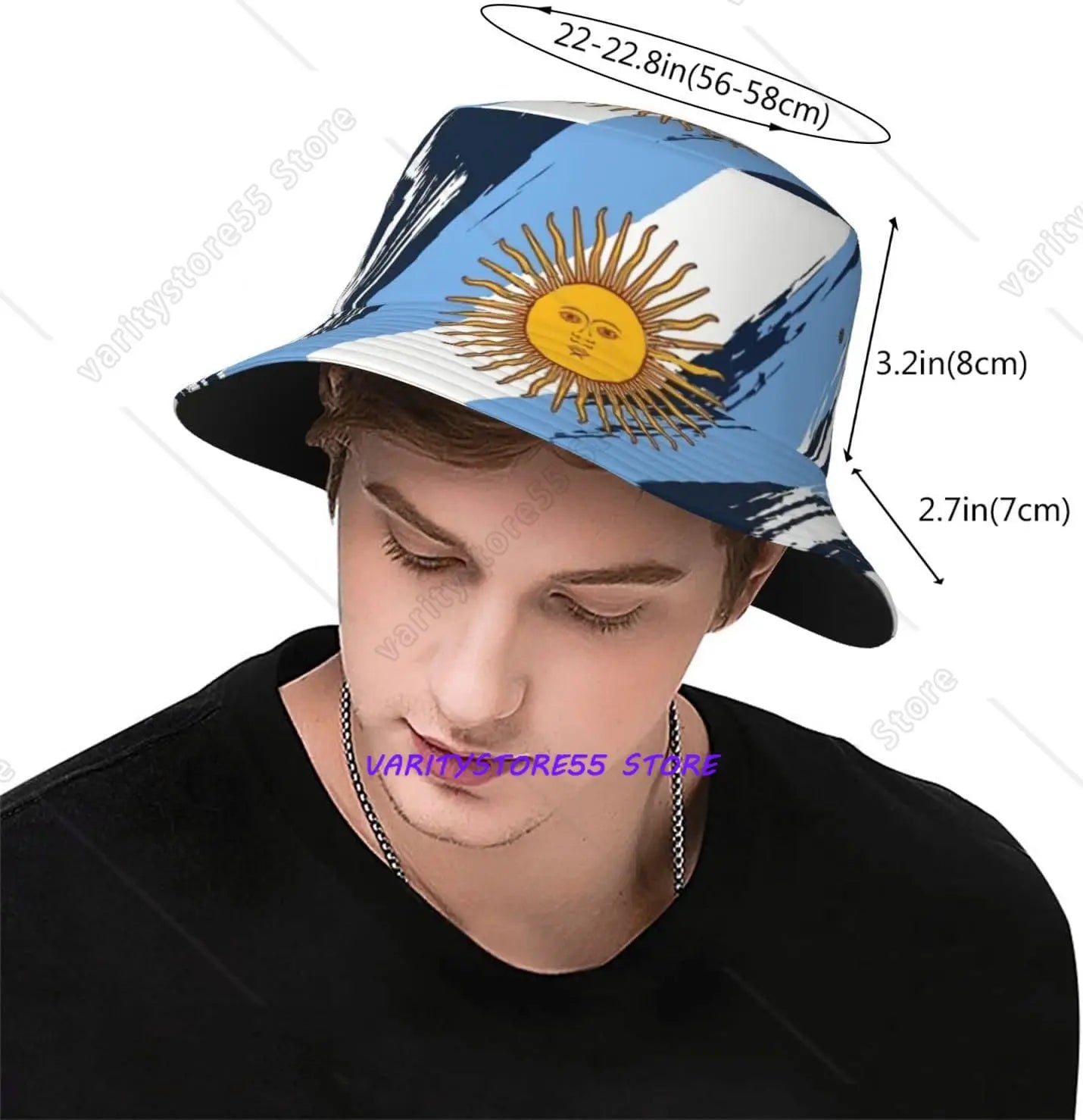 Gorra Pescador Argentina - Mujeres y Hombres