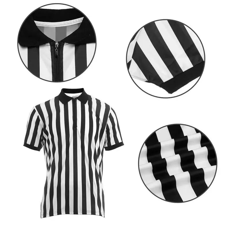 Camiseta de Árbitro a Rayas - Estilo Profesional