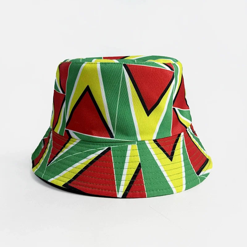 Gorra Pescador Banderas de Países - Multi-diseño Reversible