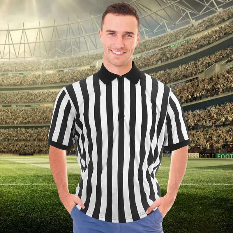 Camiseta de Árbitro a Rayas - Estilo Profesional