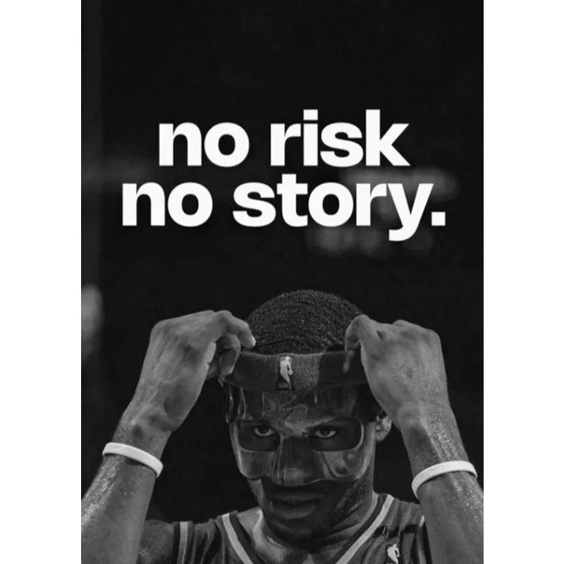 Cuadro Motivacional de Fútbol y Básquetbol - Minimalista
