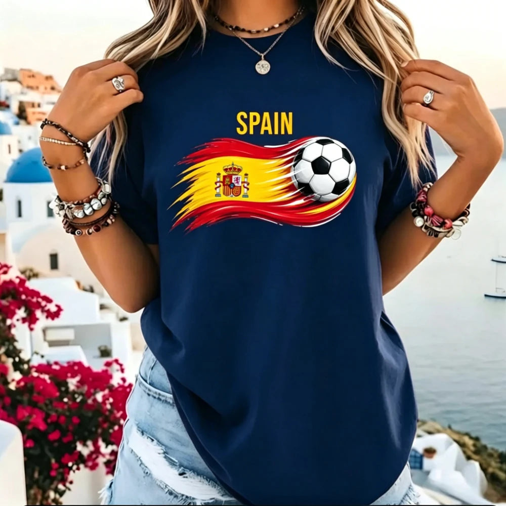 Camiseta España Bandera - Estilo Patriótico