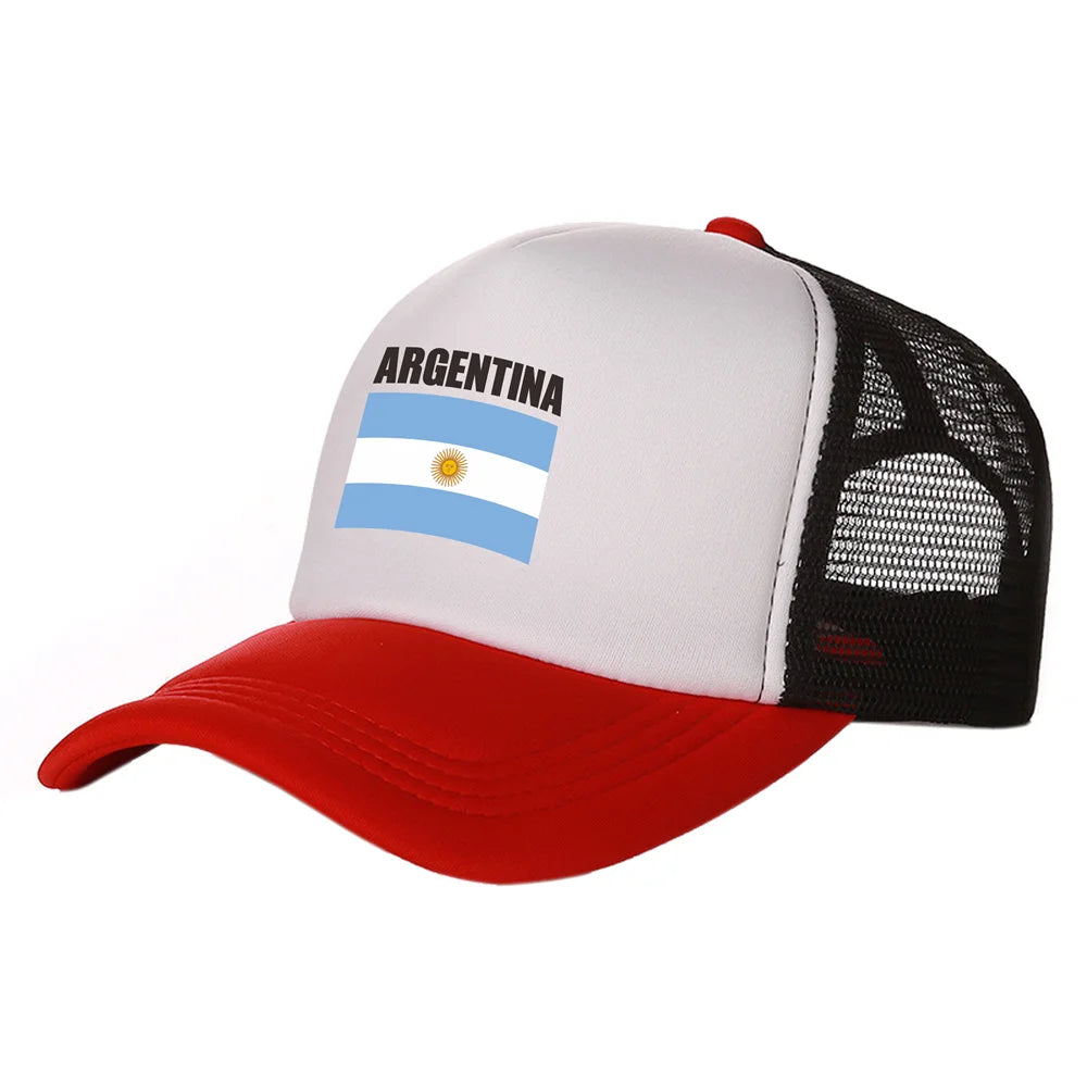 Gorra Trucker Argentina - Malla Fresca de Verano