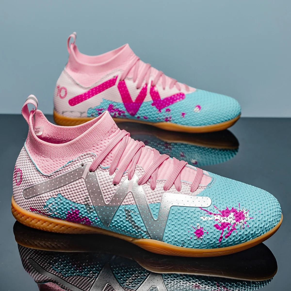 Zapatillas de Fútbol Indoor Suela Plana - Adultos y Jóvenes