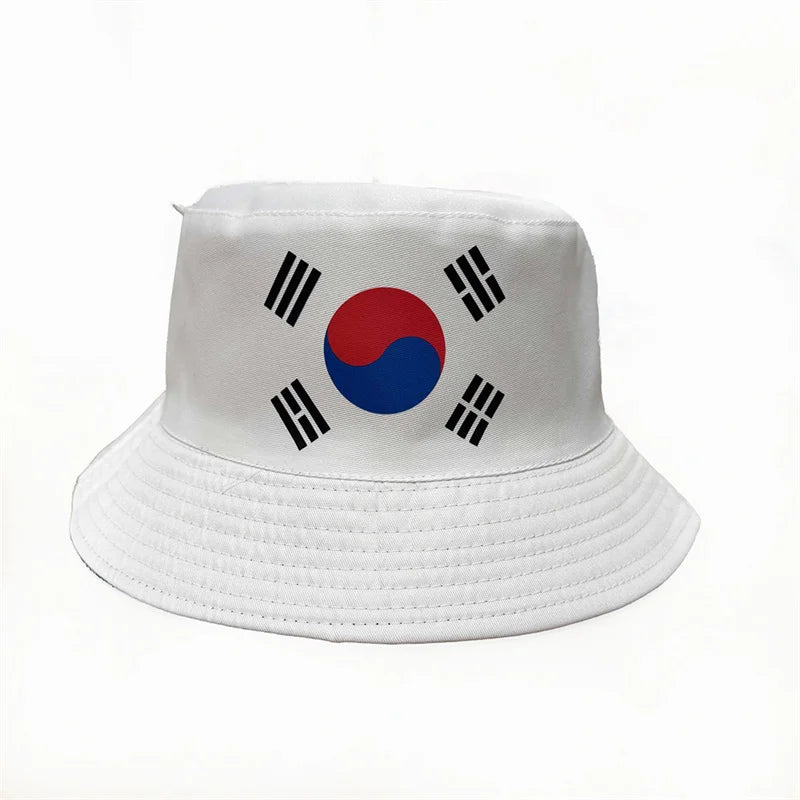Gorra Pescador Banderas de Países - Multi-diseño Reversible