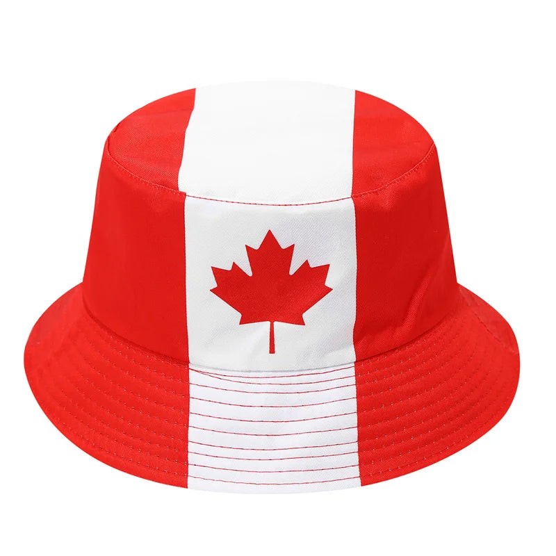 Gorra Pescador Banderas de Países - Multi-diseño Reversible