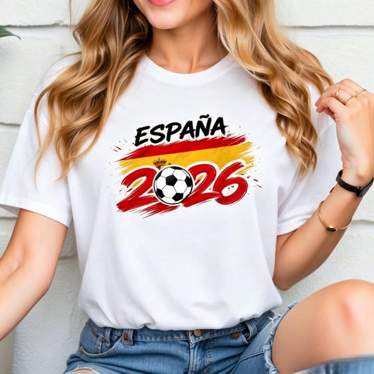 Camiseta España 2026 - Mundial, Fans Femenina