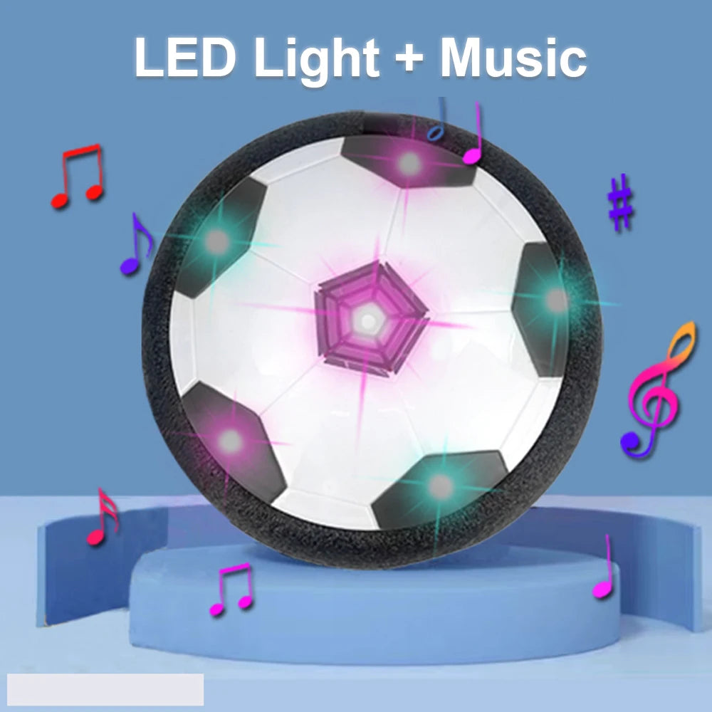 Balón Flotante con Luces LED para Niños - Fútbol de Interior