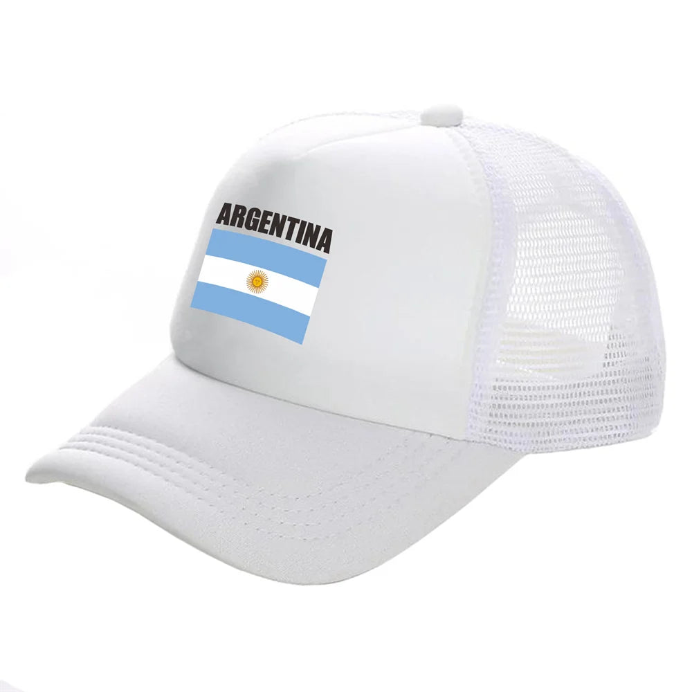 Gorra Trucker Argentina - Malla Fresca de Verano