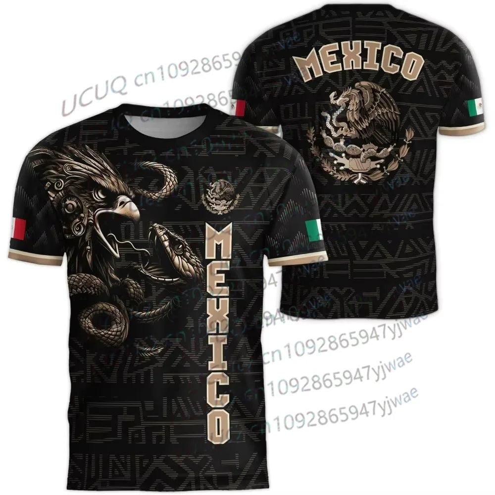 Camiseta México Bandera 2026 - Hombres y Mujeres