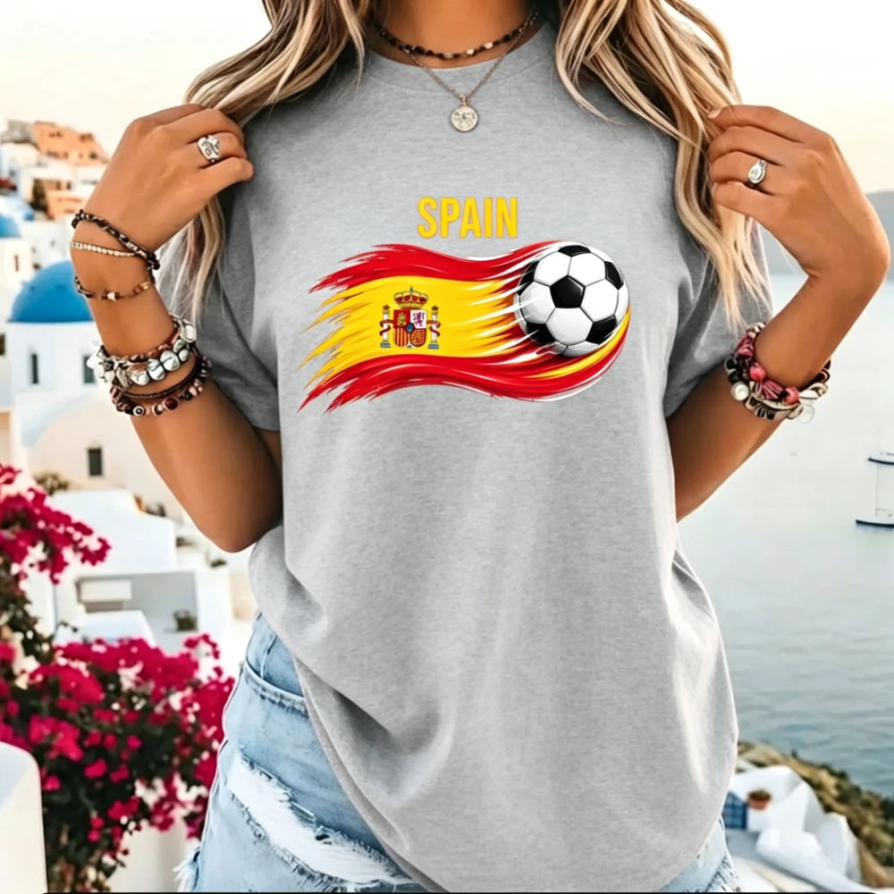 Camiseta España Bandera - Estilo Patriótico