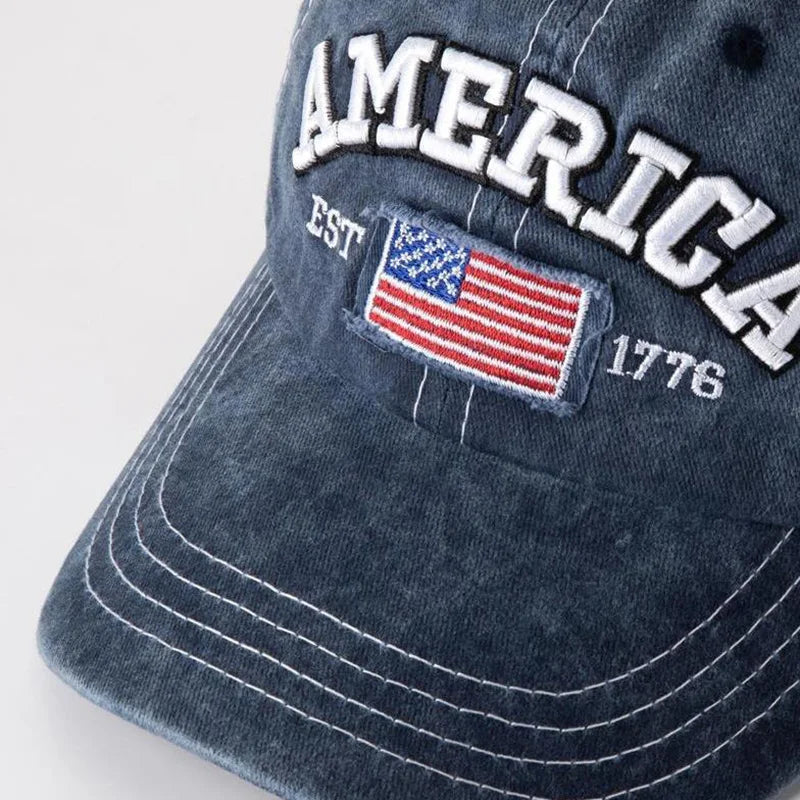 Gorra Vintage Bandera USA - Estilo Dad Hat
