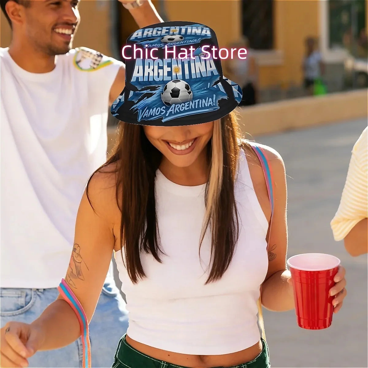 Gorra Pescador Argentina - Diseño Deportivo Unisex