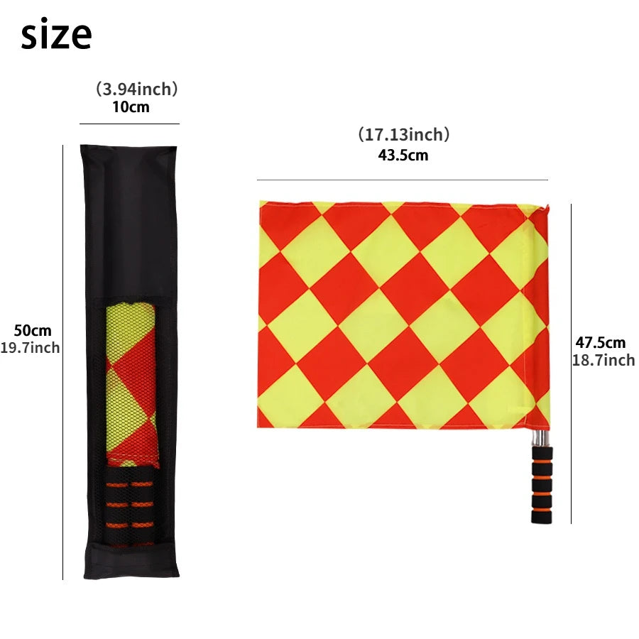 Banderas de Línea para Árbitro - Par Profesional
