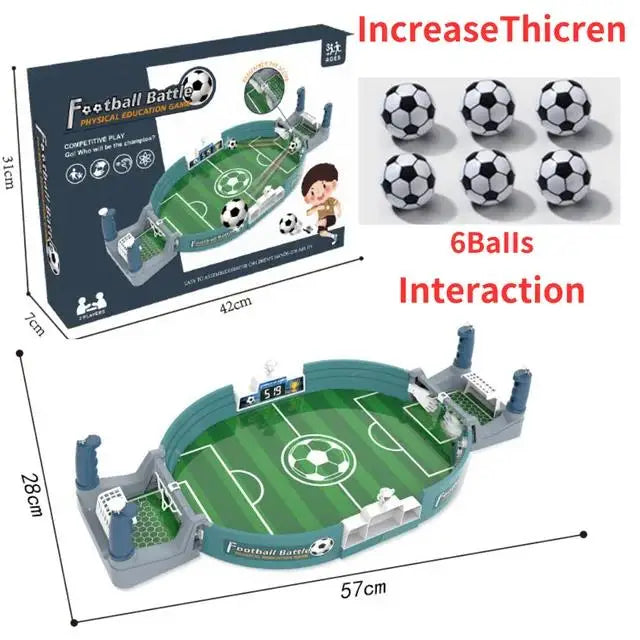 Mini Cancha de Fútbol de Mesa - Modelo 2, Juego Familiar